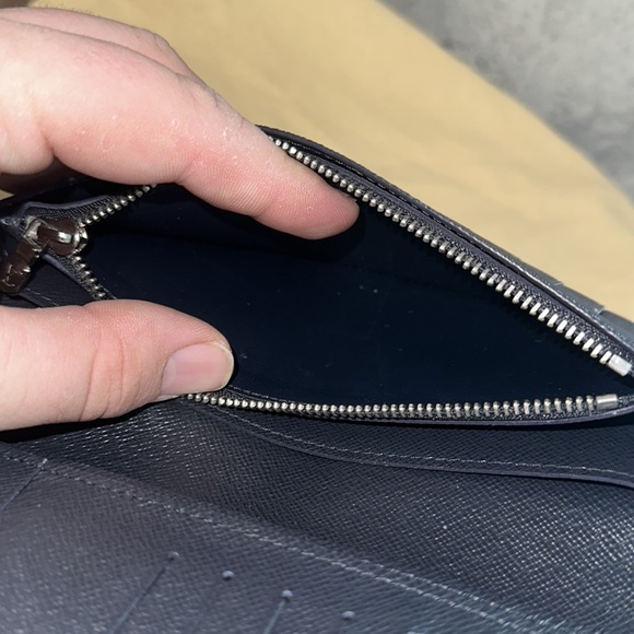 Louis Vuitton monogram ink Chapman Brazza wallet travel organizer giraffe rhino - Picture 8 of 10